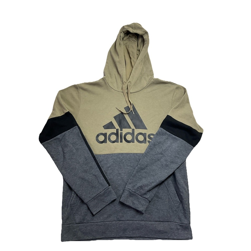 Adidas Mens Multicolor Long Sleeve Pullover Hoodie Size L